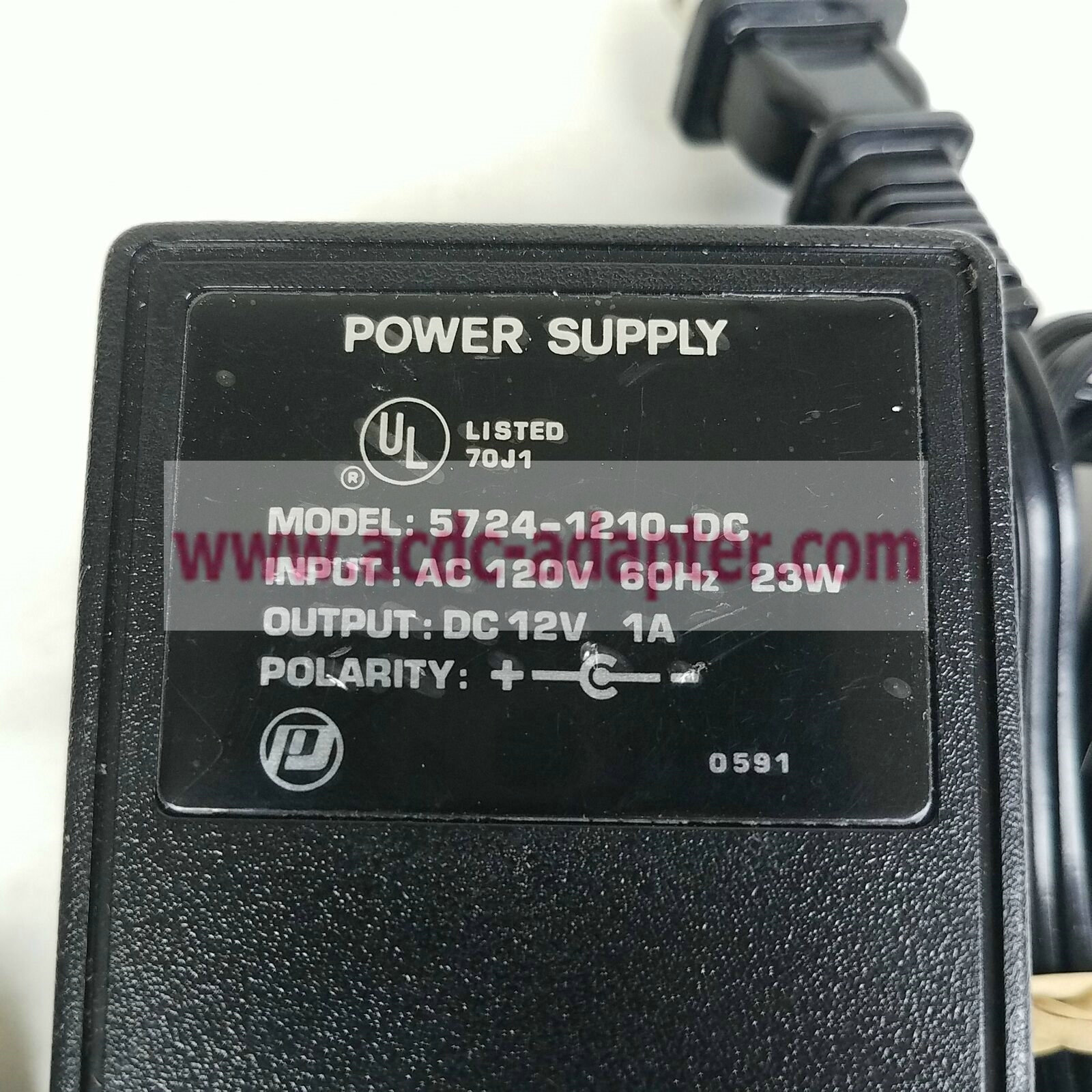 New AC Power Supply 5724-1210-DC 12VDC 1A Charger Adapter